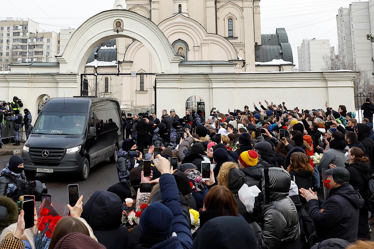 Navaljni pogreb