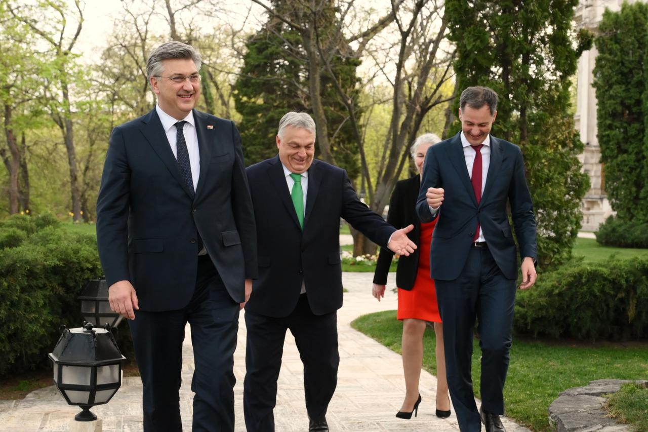 Predsjednik Vlade Andrej Plenković na radnoj večeri EU lidera u Bukureštu