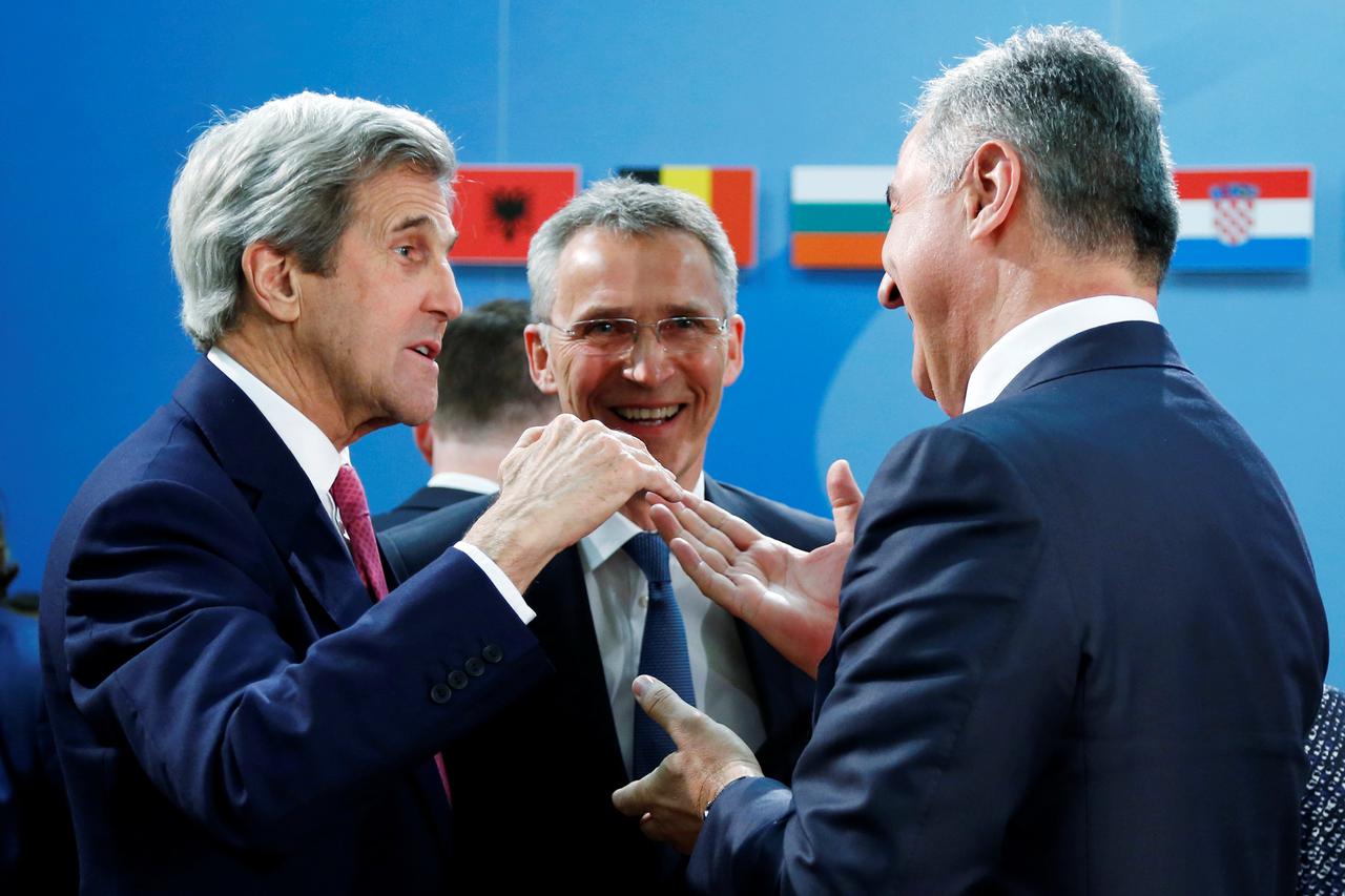 John Kerry, Jens Stoltenberg i Milo Đukanović