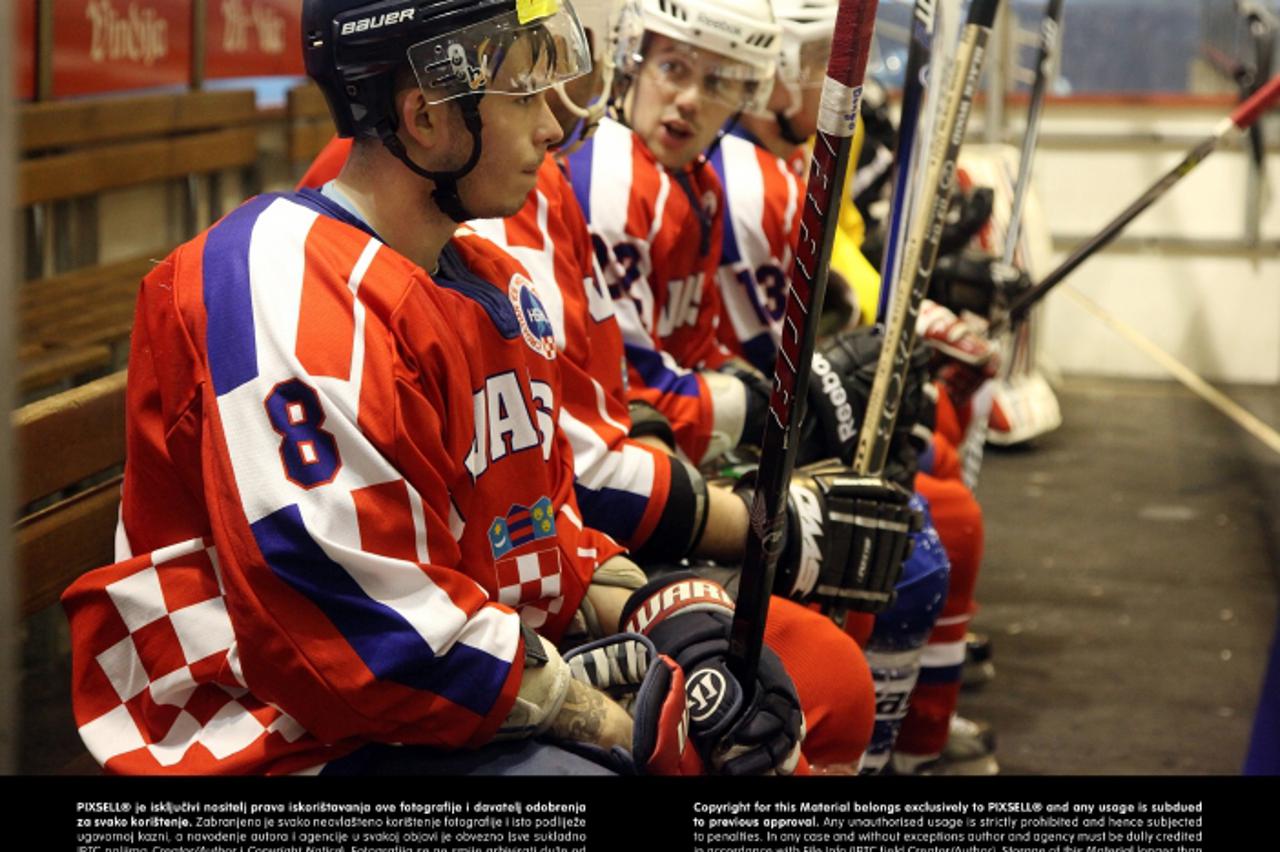 '09.04.2013., Zagreb - Trening Hrvatske hokejaske reprezentacije u Domu sportova. Photo: Zarko Basic/PIXSELL'