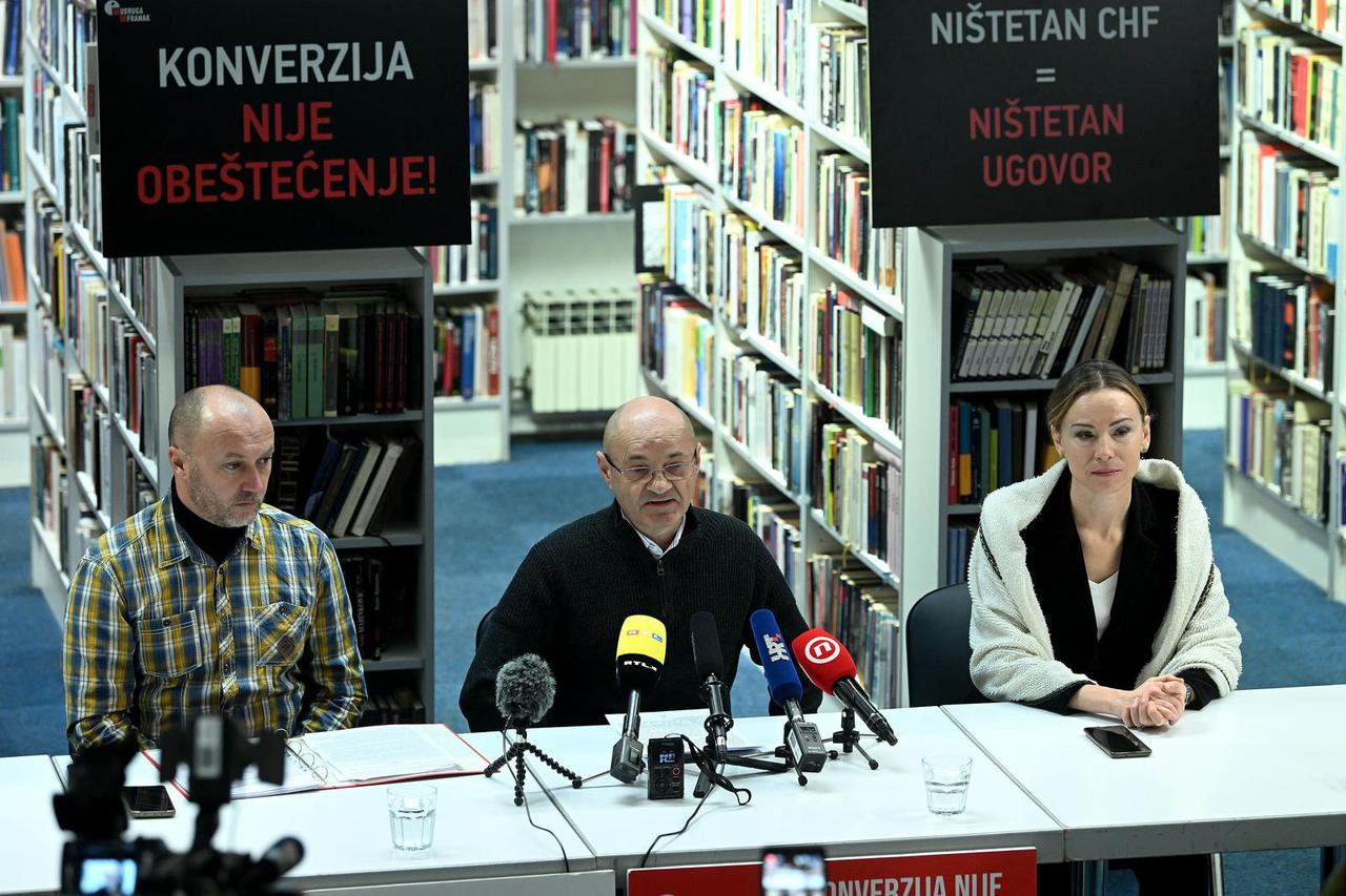 Zagreb: Konferencija za medije udruge Franak