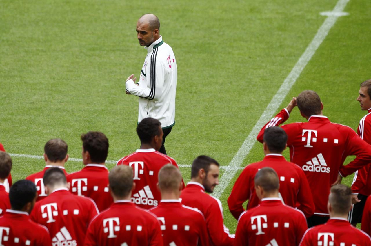 Bayern, Guardiola, trening (1)