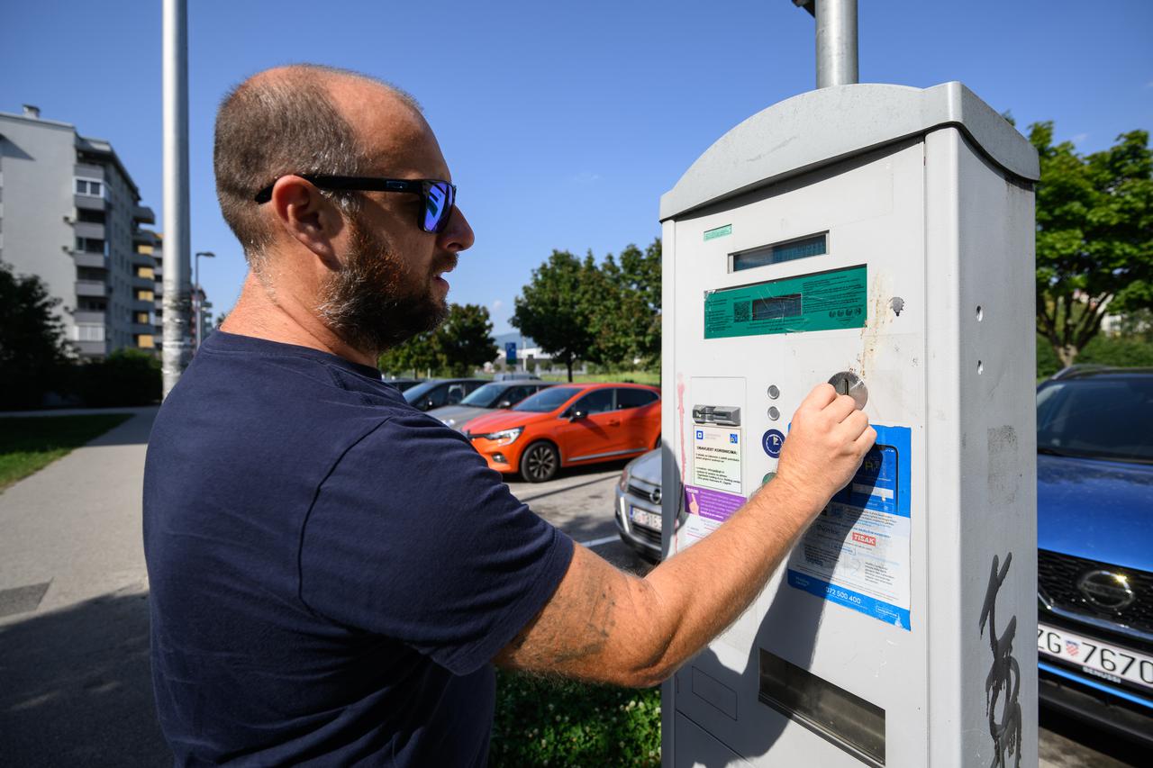 Zagreb: Siemensov parkirni automat