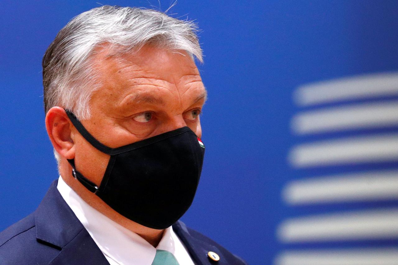 FILE PHOTO: Hungarian Prime Minister Viktor Orban takes part in a European Union summit in Brussels
