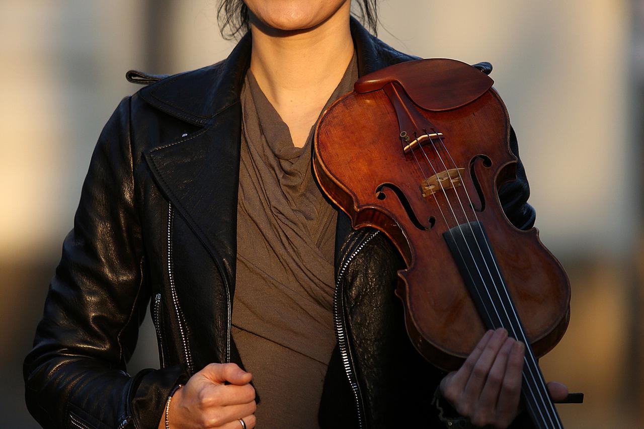 24.03.2015., Zagreb - Susanna Yoko Henkel, violinistica. Photo: Anto Magzan/PIXSELL