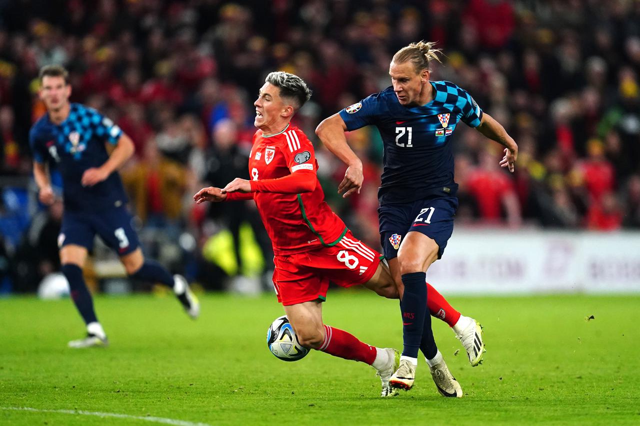 Cardiff: Utakmica skupine D kvalifikacija za UEFA Euro 2024, Wales - Hrvatska 