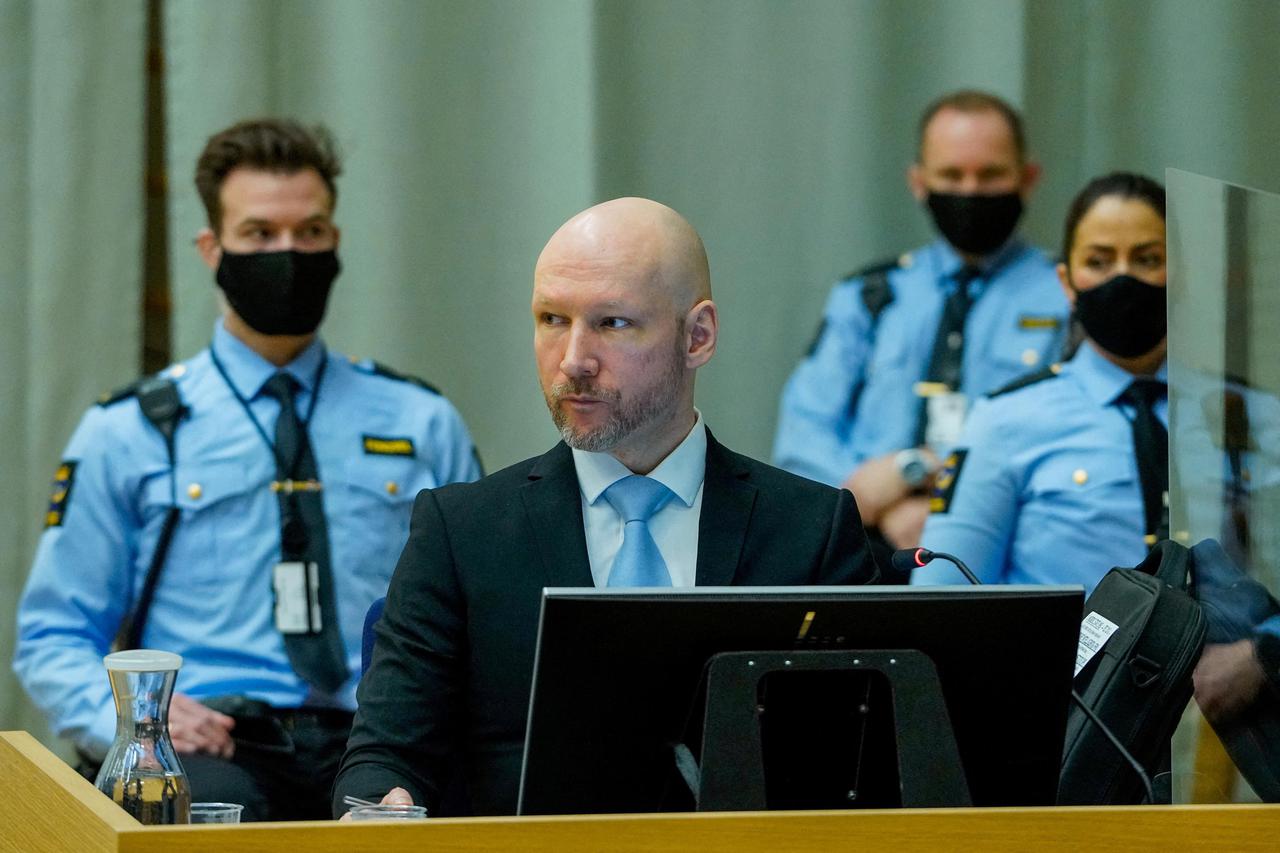 FILE PHOTO: Court hearing for mass killer Anders Behring Breivik's parole request