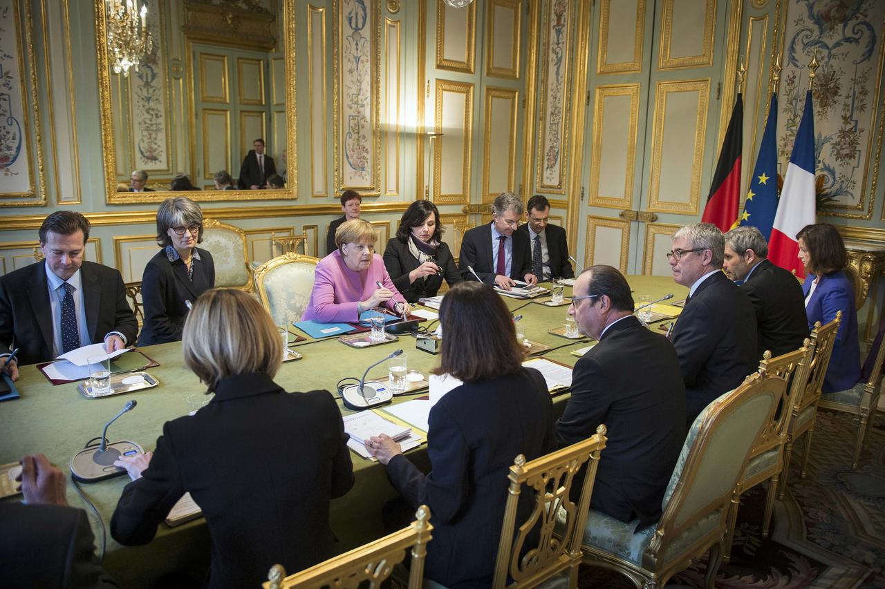 Njemačka kancelarka Angela Merkel i francuski predsjednik François Hollande