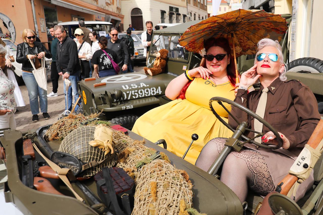 Zagreb: Tradicionalni sajam oldtimera na Europskom trgu