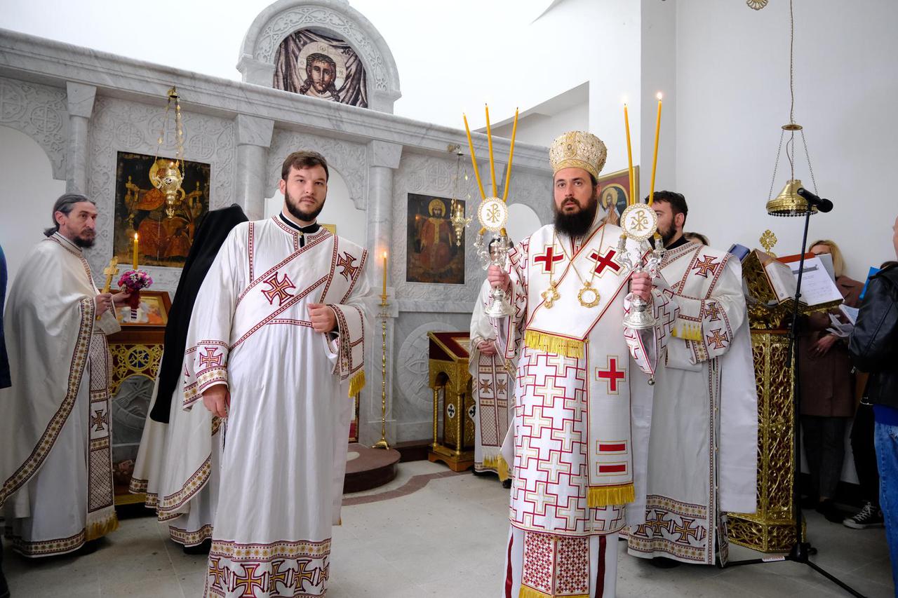 Proslava pravoslavnog Uskrsa u Kapeli svetoga Save u Zagrebu