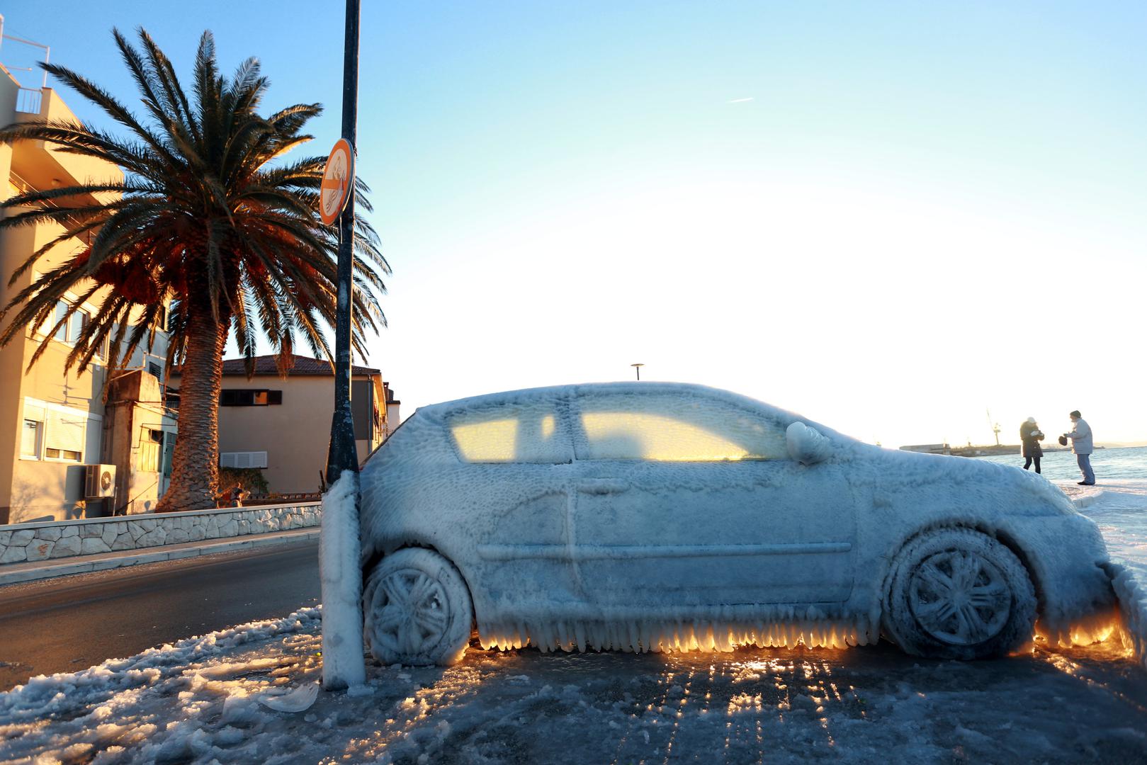 Vranjic: Vlasnik automobila bit će iznenađen kada vidi svoj automobil potpuno okovan ledom