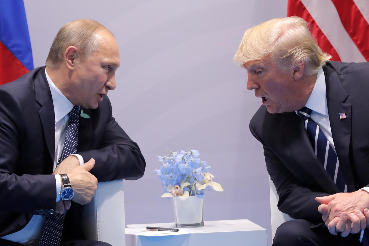 Vladimir Putin i Donald Trump u Hamburgu