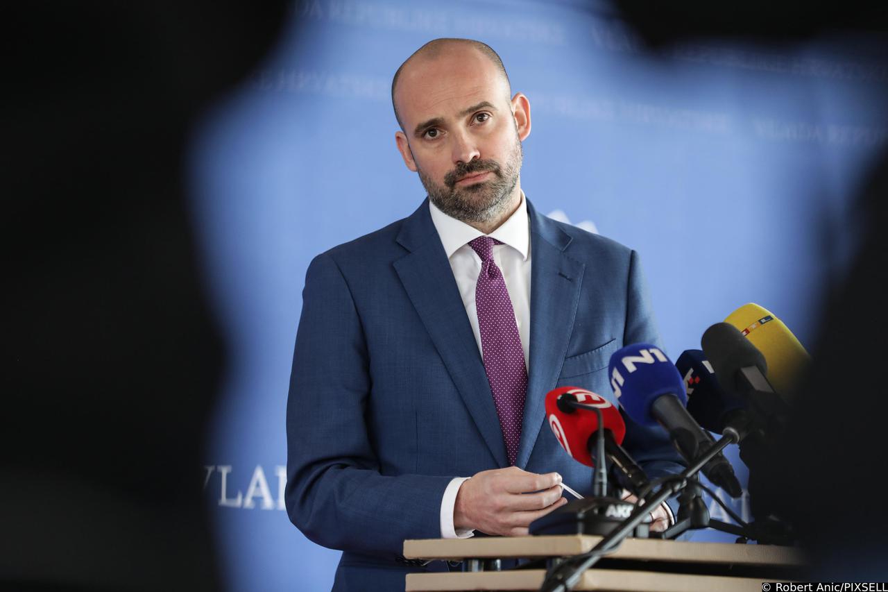 Zagreb: Ministar Ivan Paladina održao konferenciju za medije