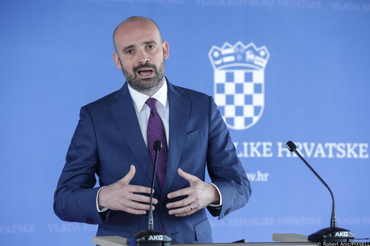 Zagreb: Ivan Paladina dao je izjavu medijima nakon sjednice Vlade