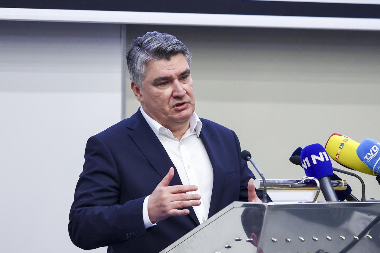 Split: Predsjednik Zoran Milanović održao predavanje na temu "Geopolitika i posljedice za ekonomiju"