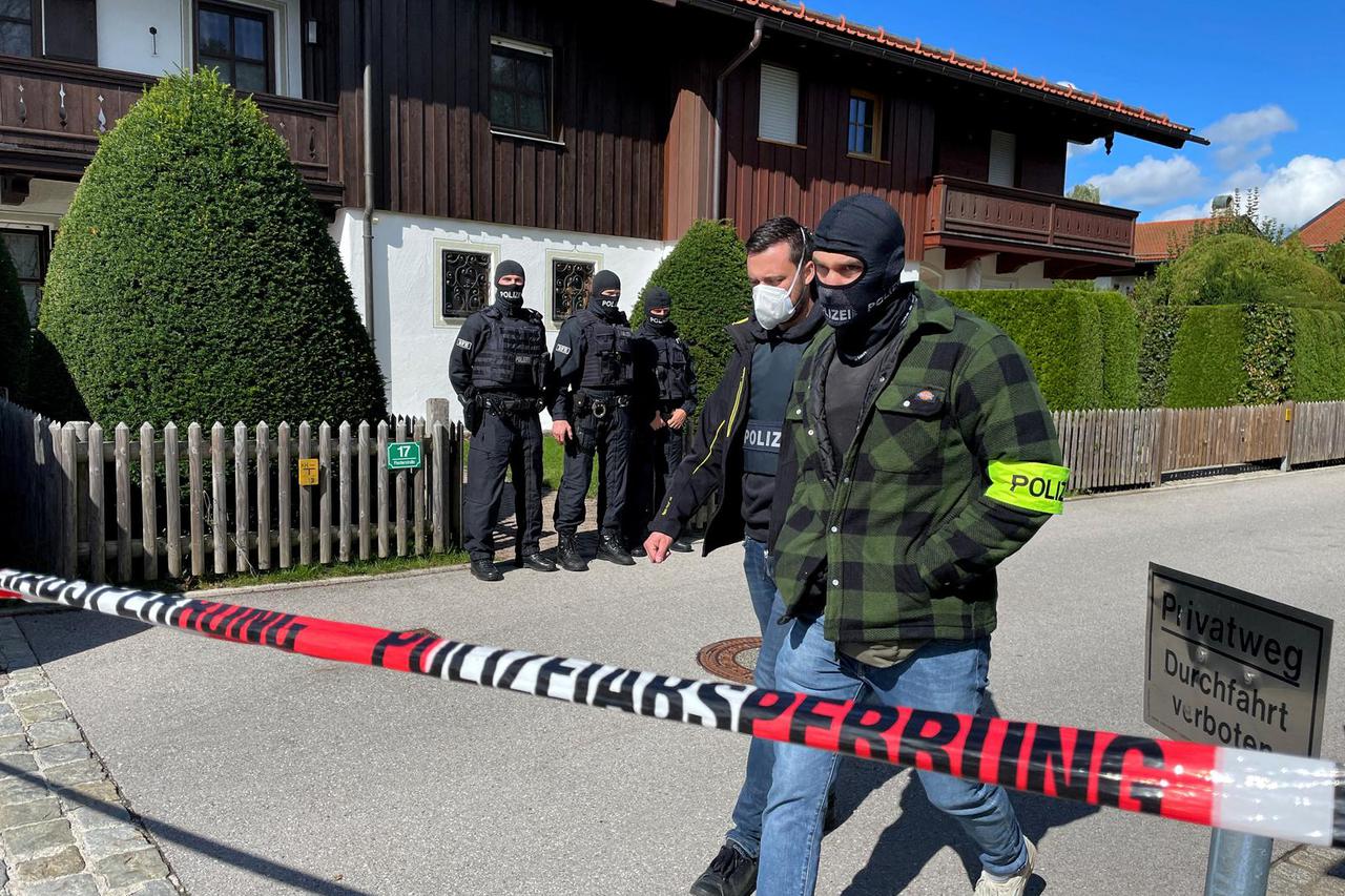 FILE PHOTO: German police storm estate of Russian oligarch Usmanov