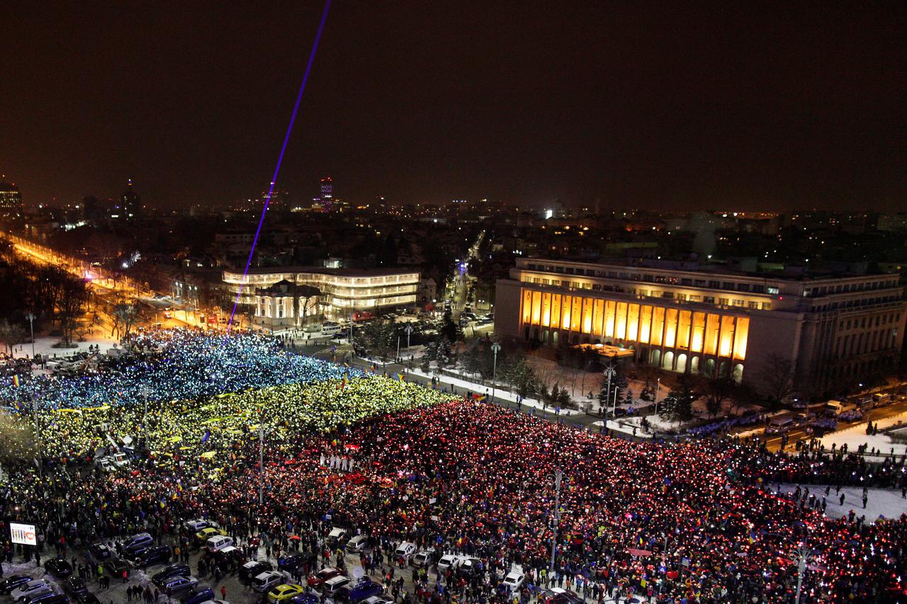 rumunjska prosvjed