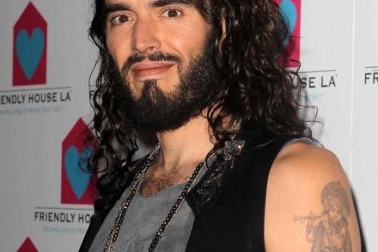 'Russell Brand attending Friendly House LA Annual Awards Luncheon, held at The Beverly Hilton Hotel in Beverly Hills, California on October 27 2012. Photo: Press Association/Pixsell'