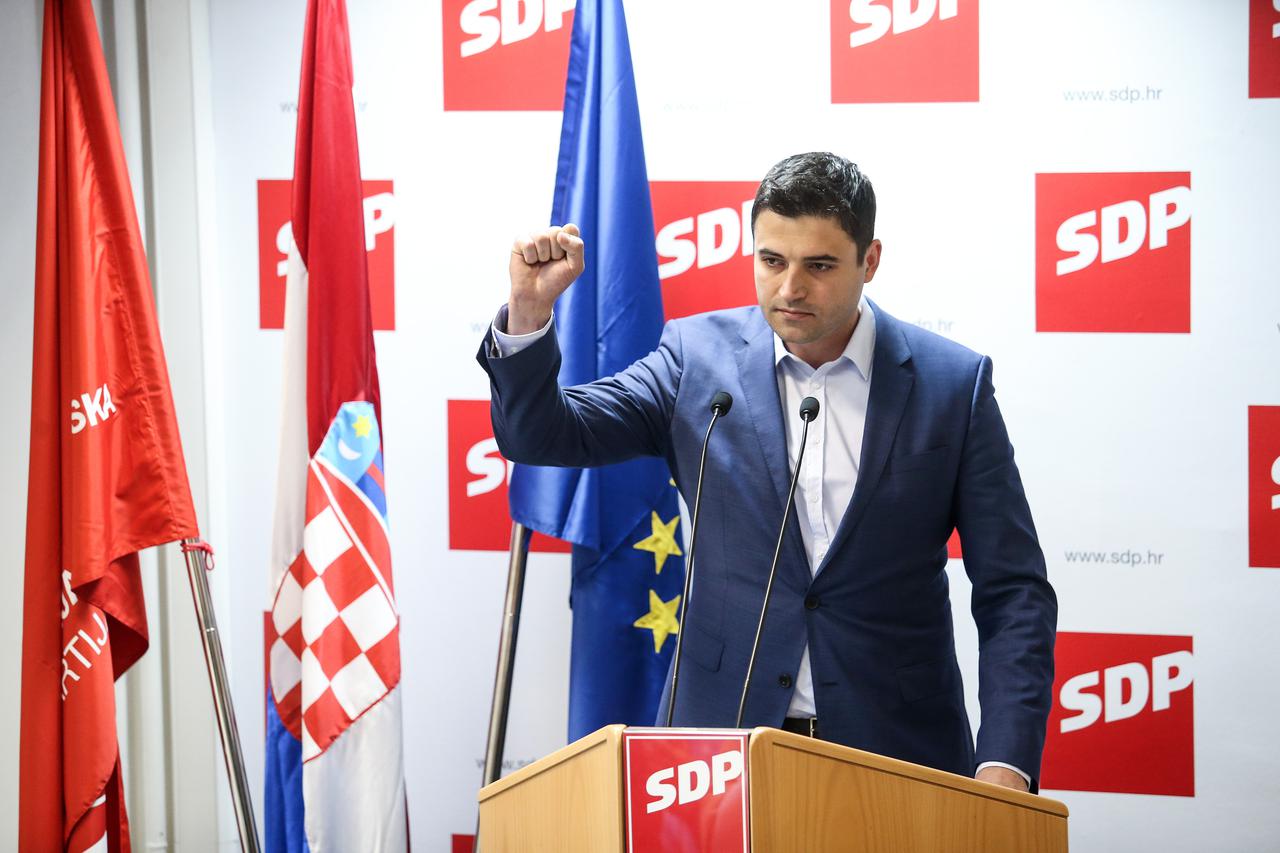 Konstituirajuca sjednica Glavnog odbora SDP-a. Davor Bernardic.