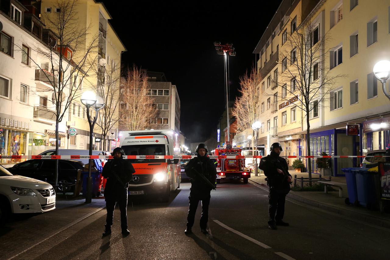Njemačka policija nakon pokolja u Hanau