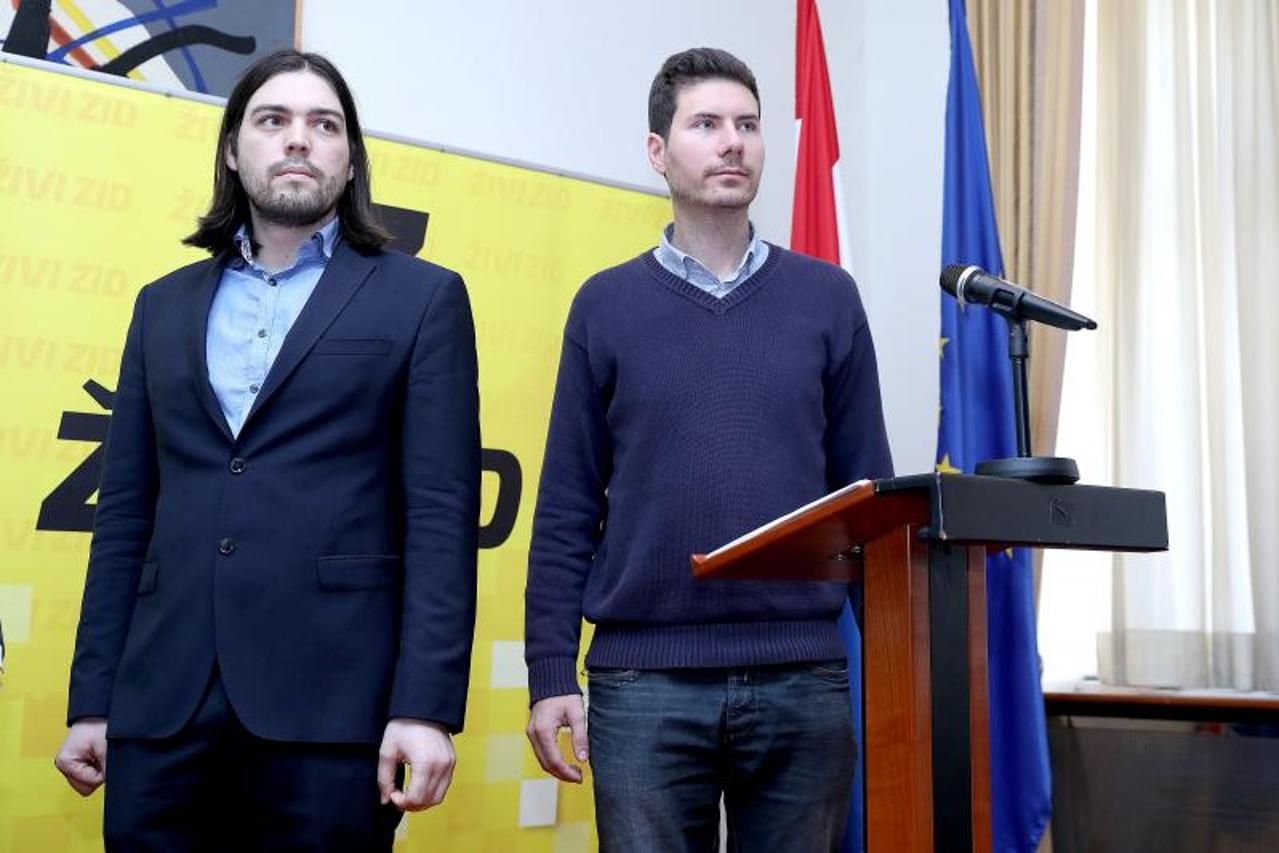 Zagreb: Konferencija za medije Kluba zastupnika Živog zida o Imunološkom