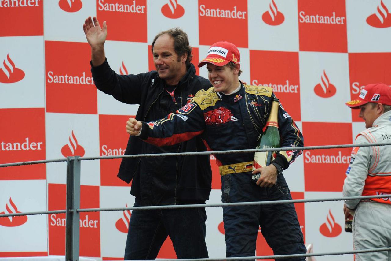 Gerhard Berger sa Sebastianom Vettelom