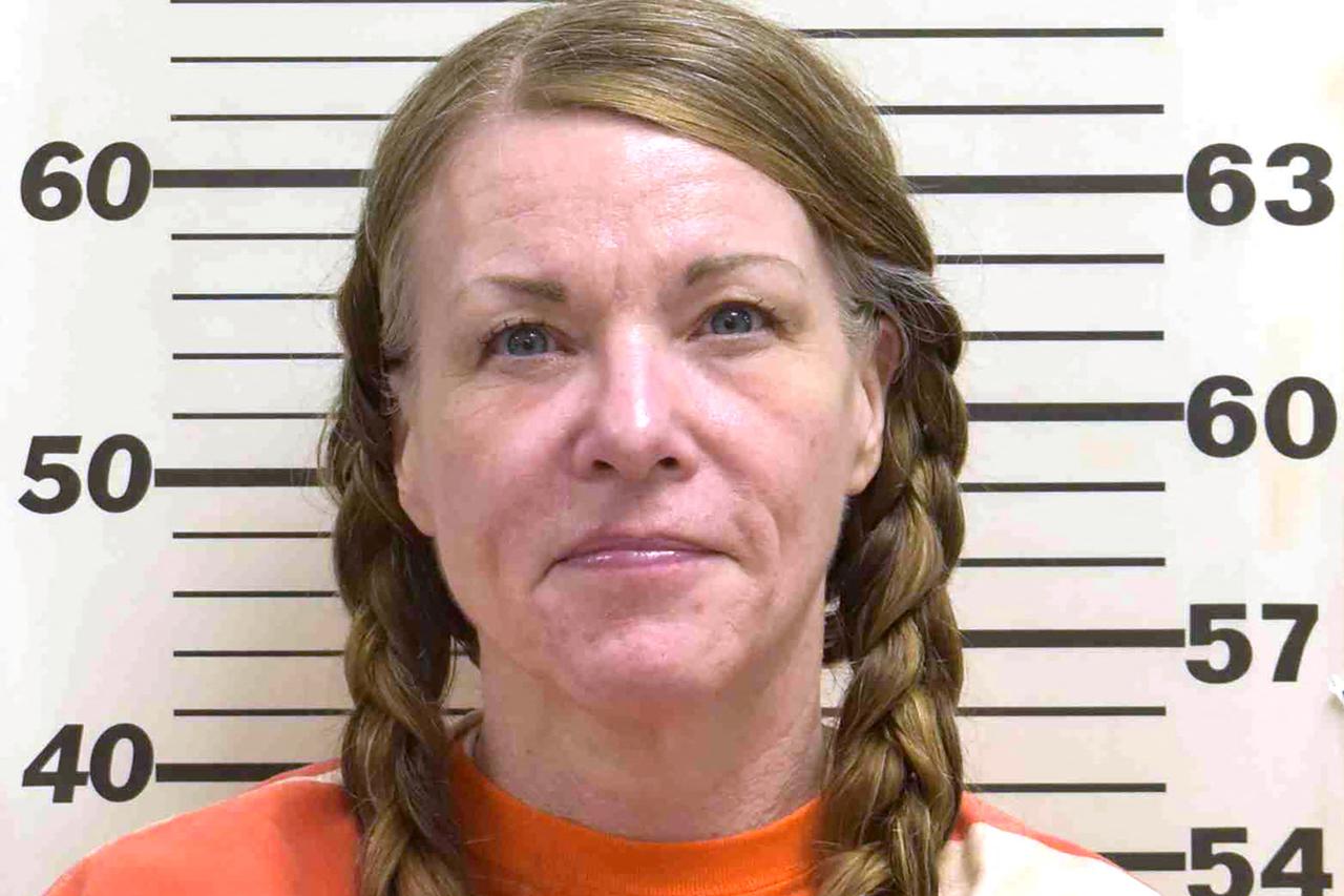 Lori Vallow Daybell poses for a booking photograph after being found guilty in Idaho