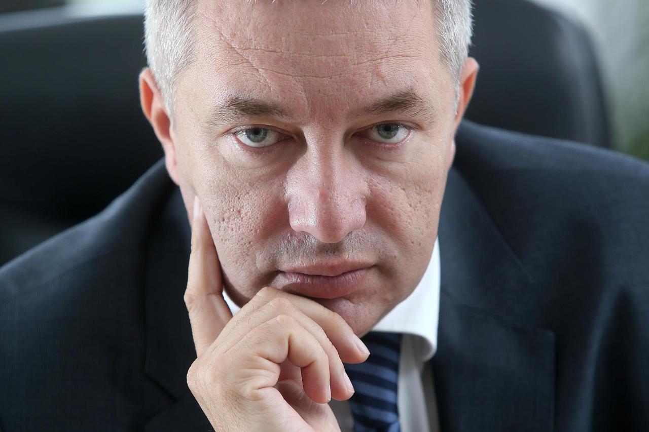 08.07.2014.,  Zagreb - Dragan Kovacevic, predsjednik Uprave JANAF-a. Photo: 