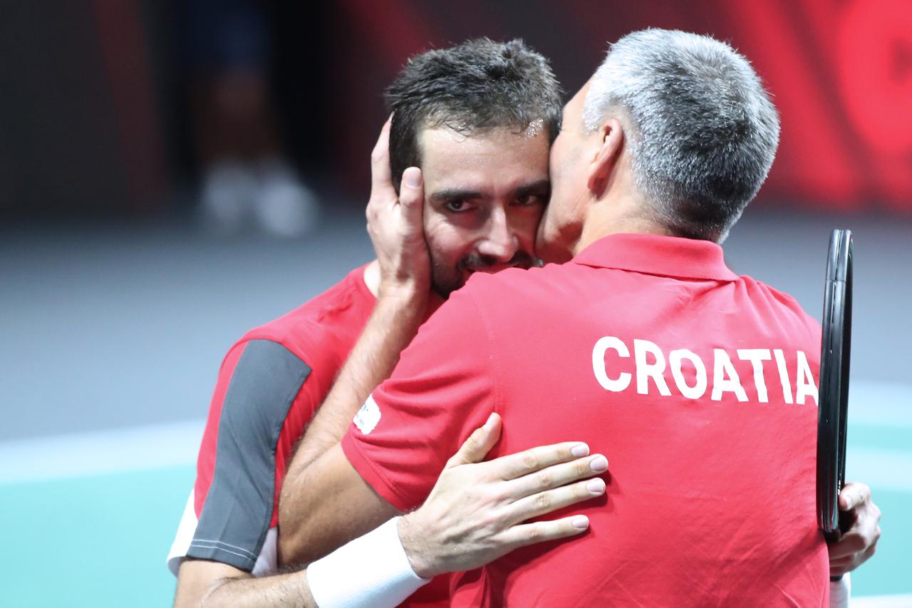 Marin Čilić pobijedio je Pabla Carrena Bustu i uveo Hrvatsku u polufinale Davis Cupa