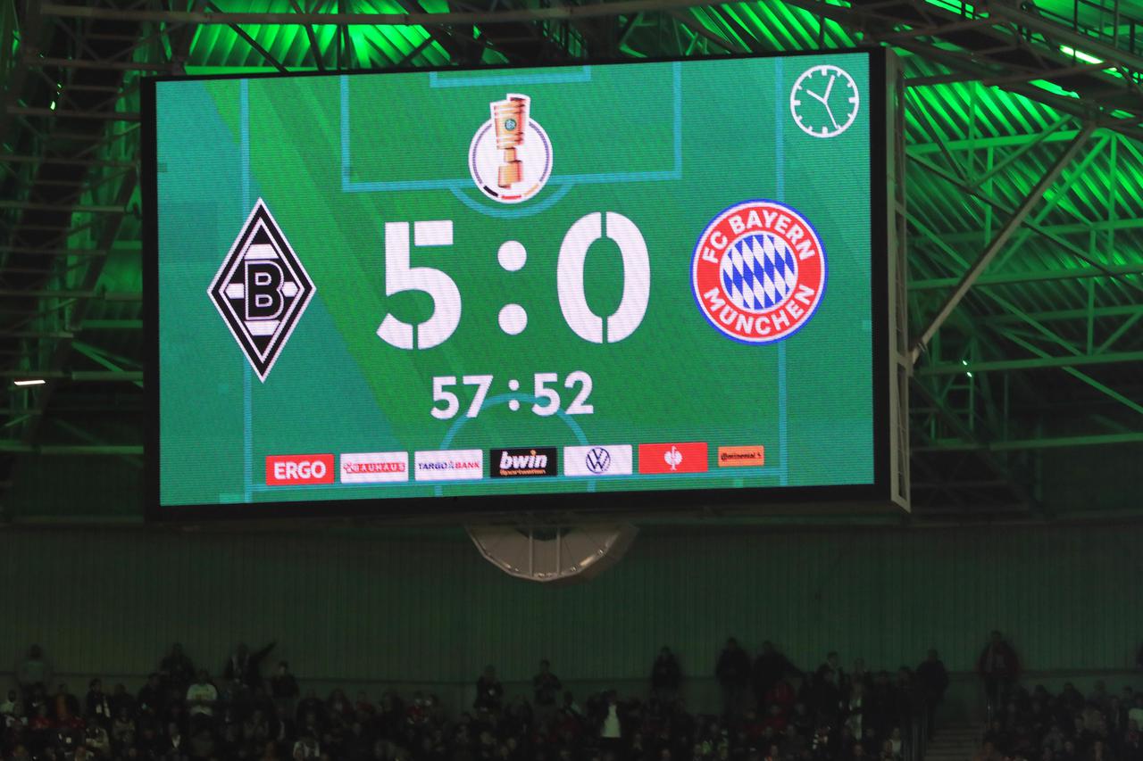 DFB Cup - Second Round - Borussia Moenchengladbach v Bayern Munich