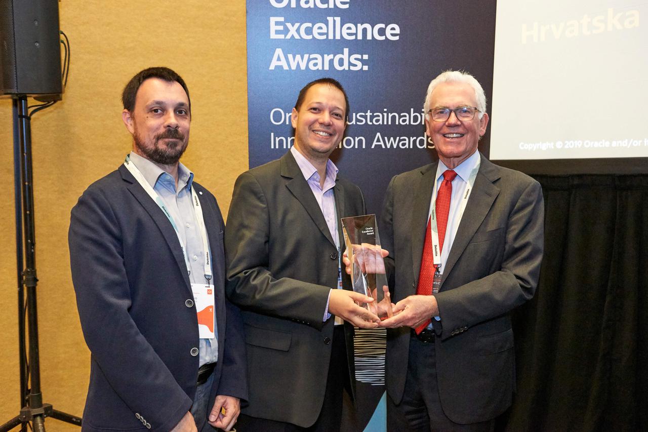 Hrvatska elektroprivreda dobitnik Oracleove nagrade za održivu inovaciju