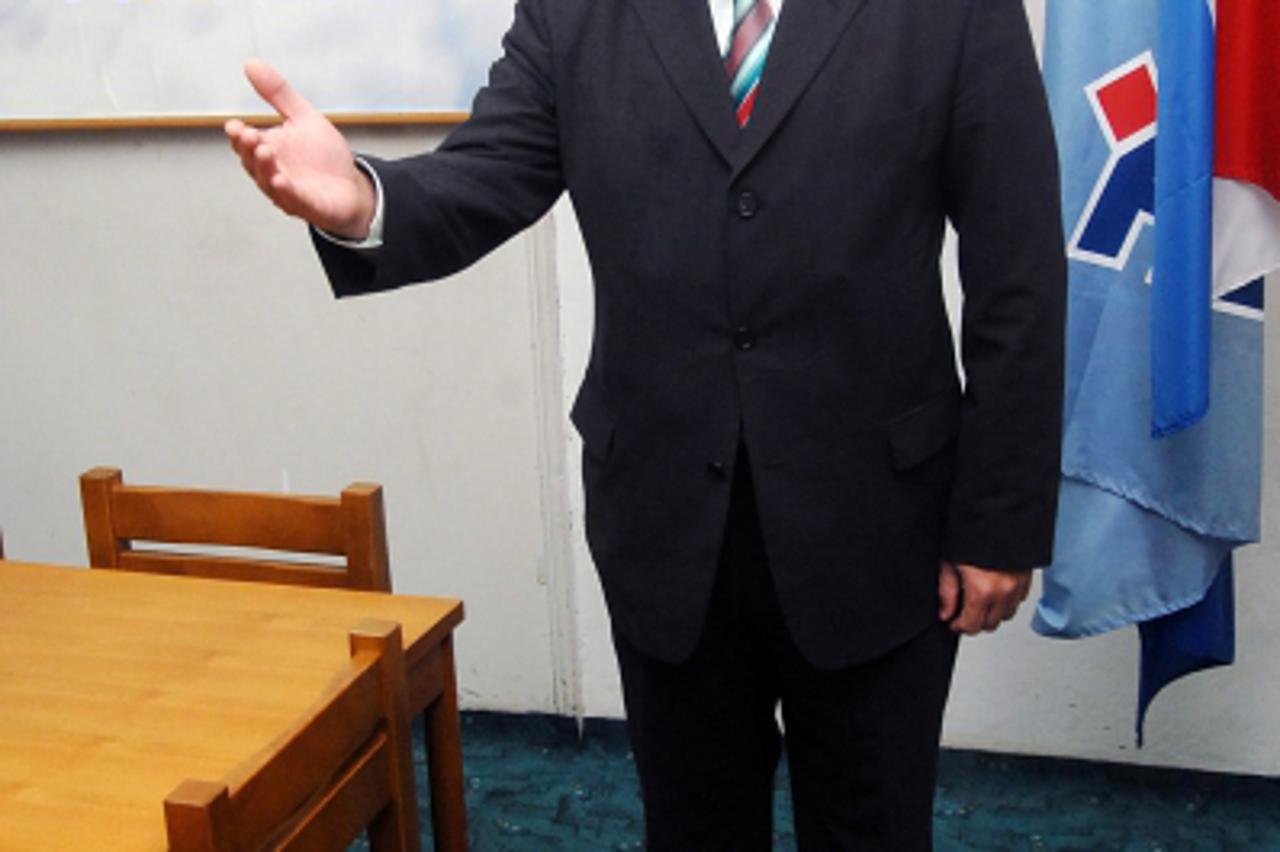 '17.02.2011., Sisak - Ivan Santek, predsjednik HDZ-a Sisacko-moslavacke zupanije.(ARHIVA) Photo:Nikola Cutuk/PIXSELL'