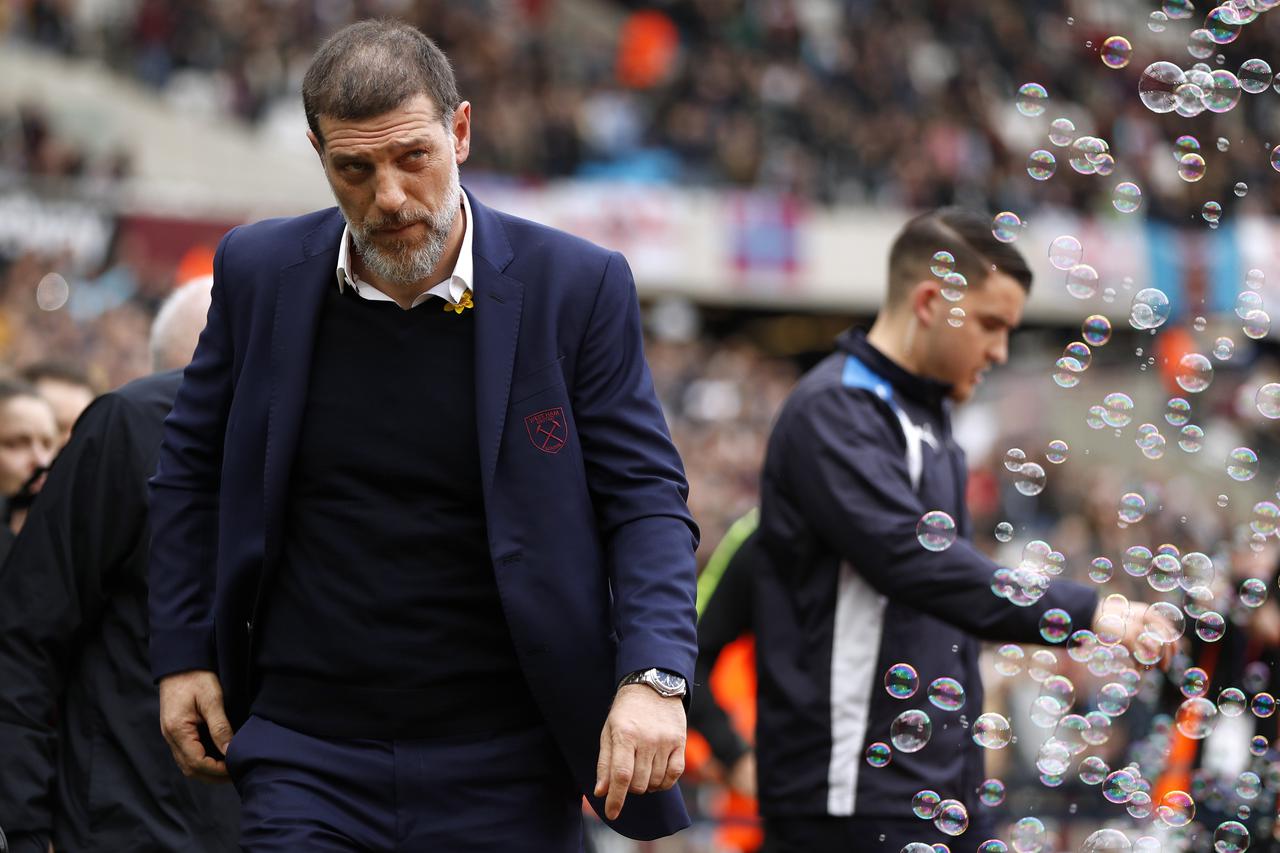 Britain Football Soccer - West Ham United v Leicester City - Premier League - London Stadium - 18/3/17 West Ham United manager Slaven Bilic before the match  Action Images via Reuters / John Sibley Livepic EDITORIAL USE ONLY. No use with unauthorized audi