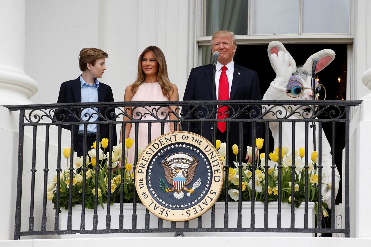 Melanija Trump na uskrsnjoj zabavi u Bijeloj kući