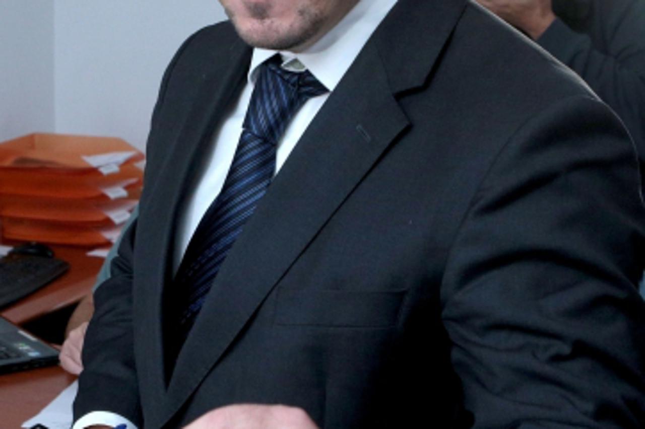 '13.09.2013., Zagreb - Ministar Gordan Maras objavio je danas kandidaturu za predsjednika zagrebacke gradske ogranizacije SDP-a na predstojecim stranackim izborima. Photo: Patrik Macek/PIXSELL'