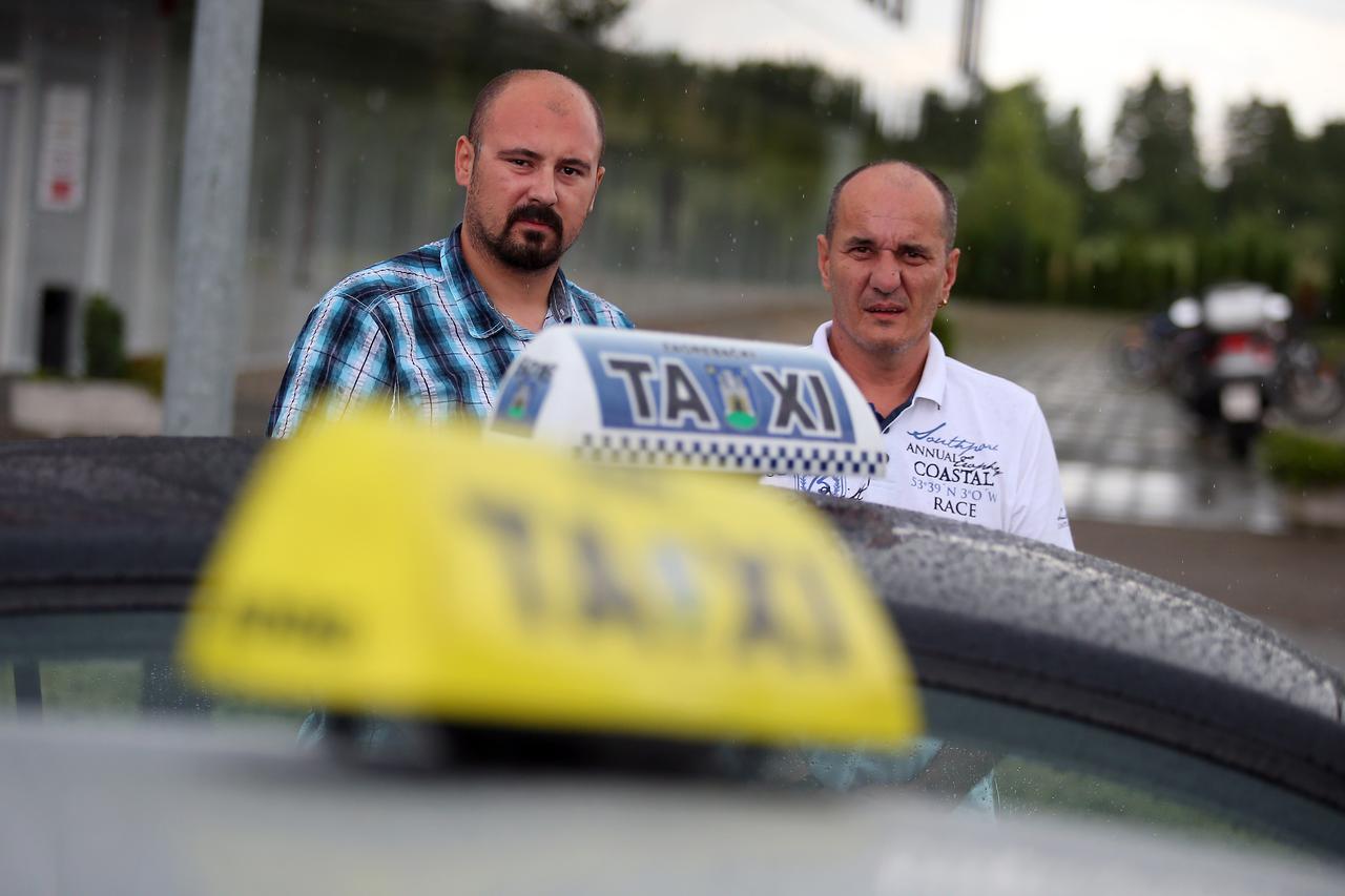 Zagrebacki taksisti Krunoslav Krznaric i Marko Ribic