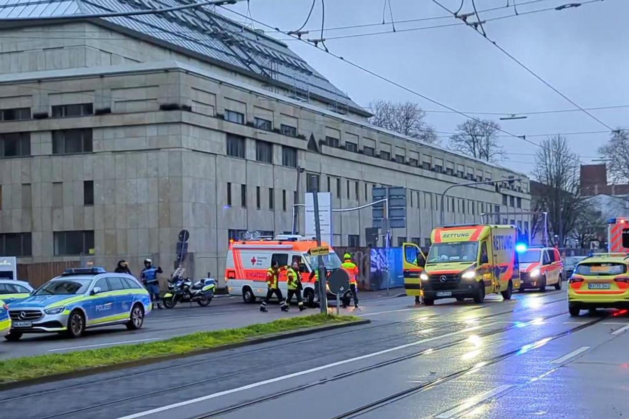 Police action because of possible hostage-taking in Karlsruhe