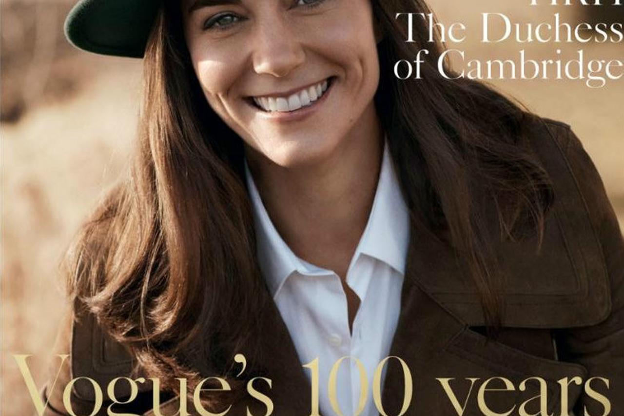 Vojvotkinja Kate Middleton na naslovnici 100. broja Voguea