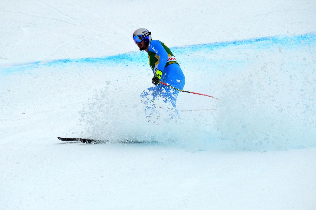 alpine ski race - 2021 FIS Ski World Cup - Men's Super Giant
