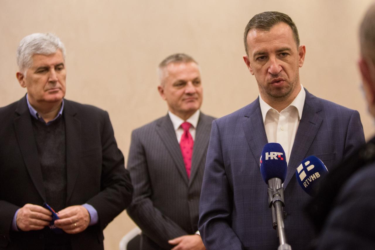 Mostar: Dragan Čović  susreo se s državnim tajnicima Vlade RH Milasom i Mažarom