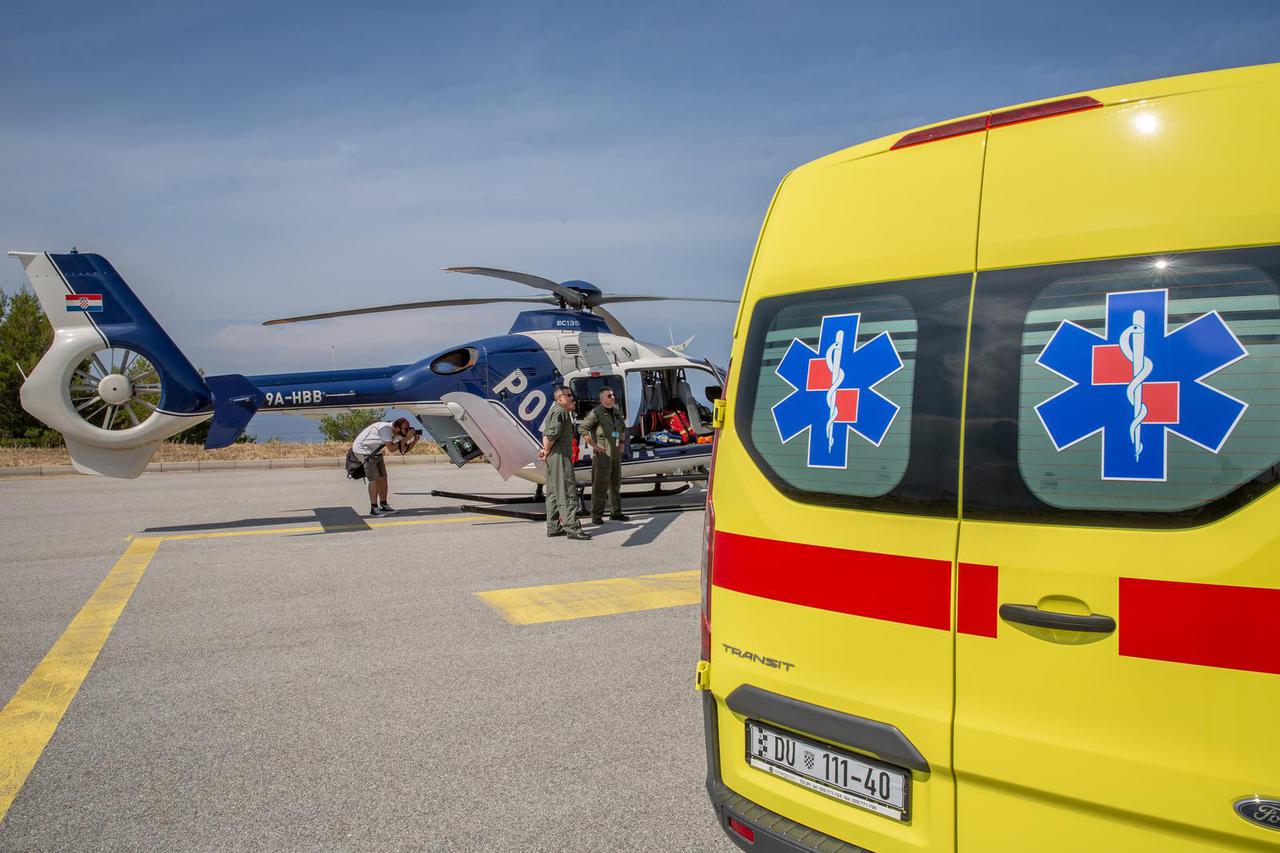 Dubrovnik: Krenuli medicinski letovi Zrakoplovne jedinice MUP-a 