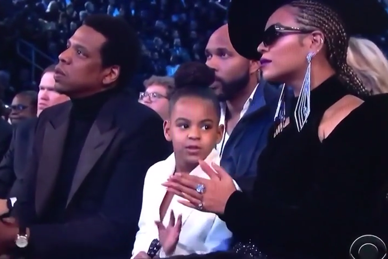 Jay-Z, Blue Ivy i Beyonce