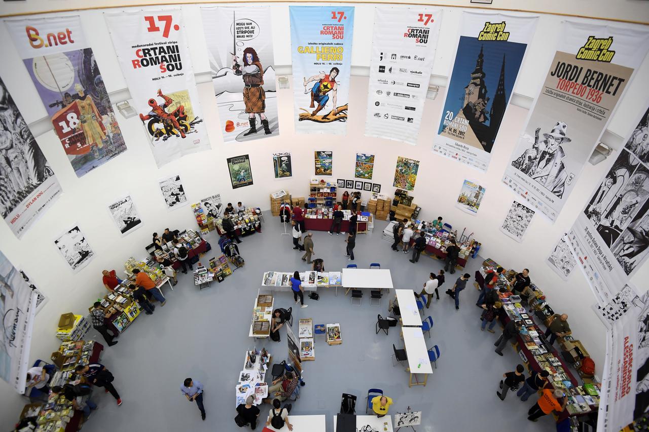 Otvoren 21. međunarodni festival stripa Crtani romani šou - Zagreb Comic Con