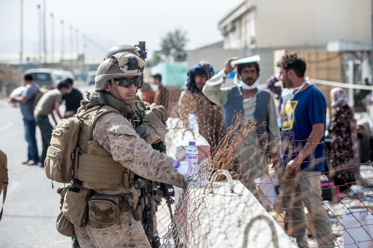 U.S. forces assist in Afghanistan evacuation