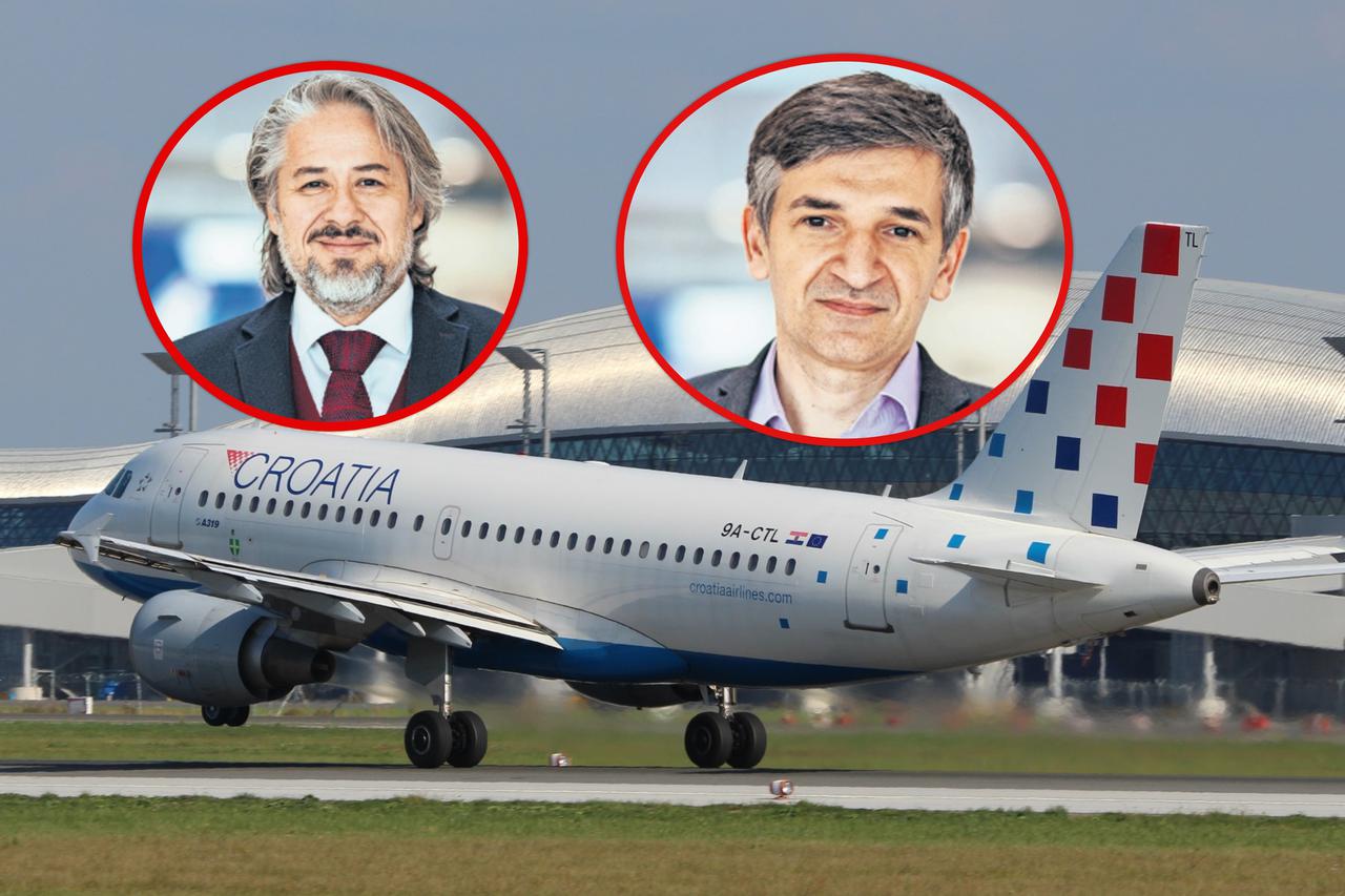 Huseyin Bahadir Bedir i David Gabelica, čelnici Međunarodne zračne luke Zagreb dr. Franjo Tuđman