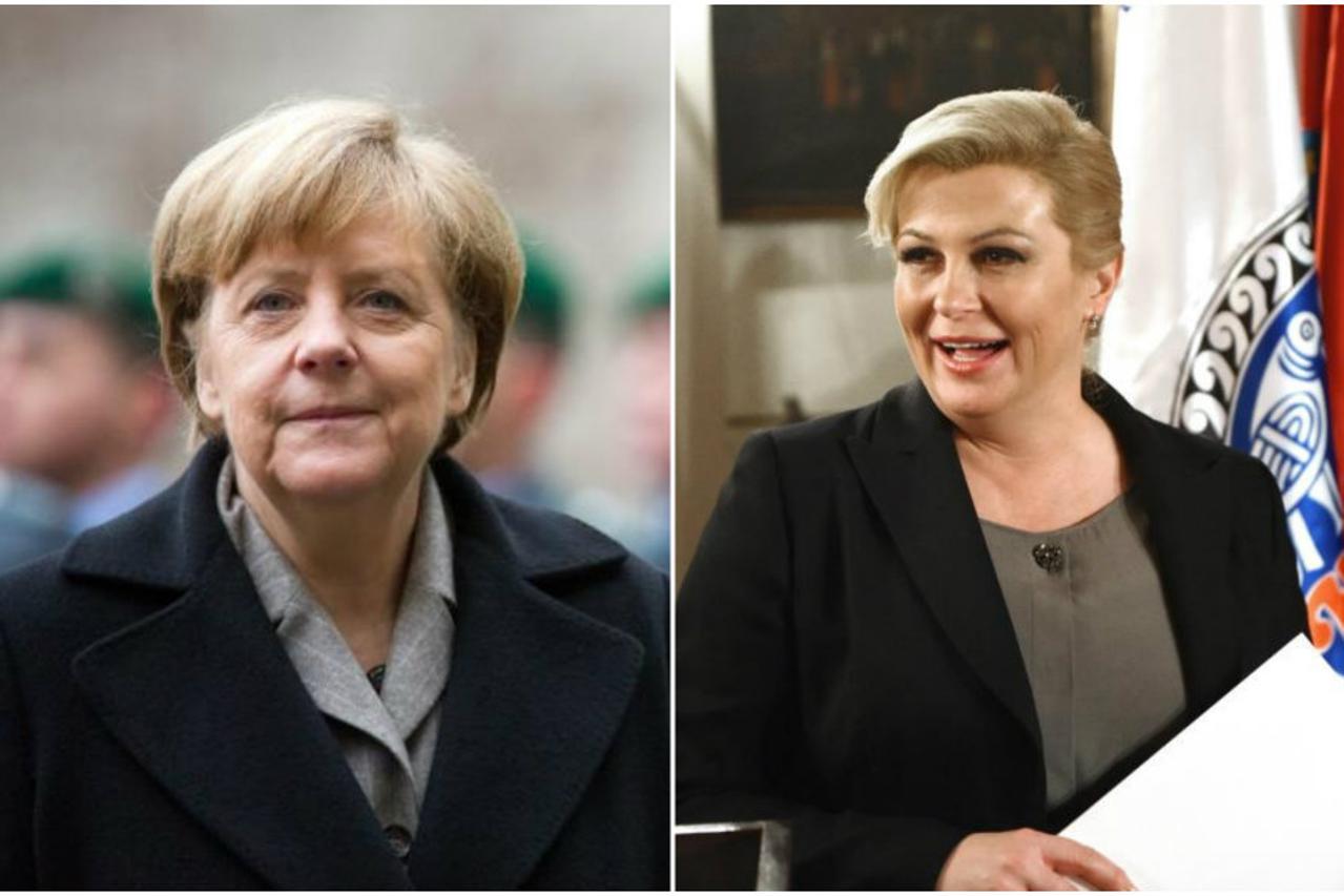 Angela Merkel i Kolinda Grabar Kitarović