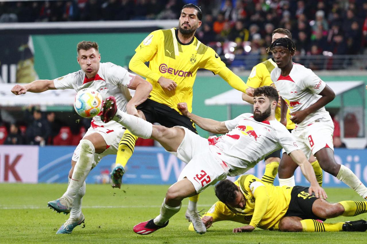 DFB Cup - Quarter Final - RB Leipzig v Borrusia Dortmund