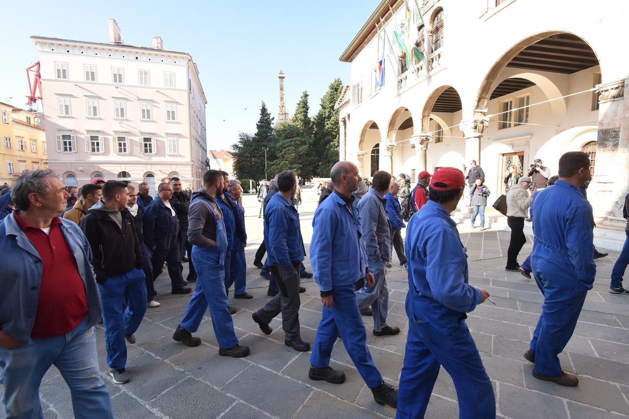 Radnici Uljanika ponovo u štrajku jer im nije isplaćena plaća za rujan
