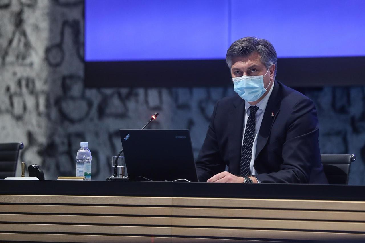 Zagreb: Vlada RH predstavila nove mjere za suzbijanje epidemije koronavirusa