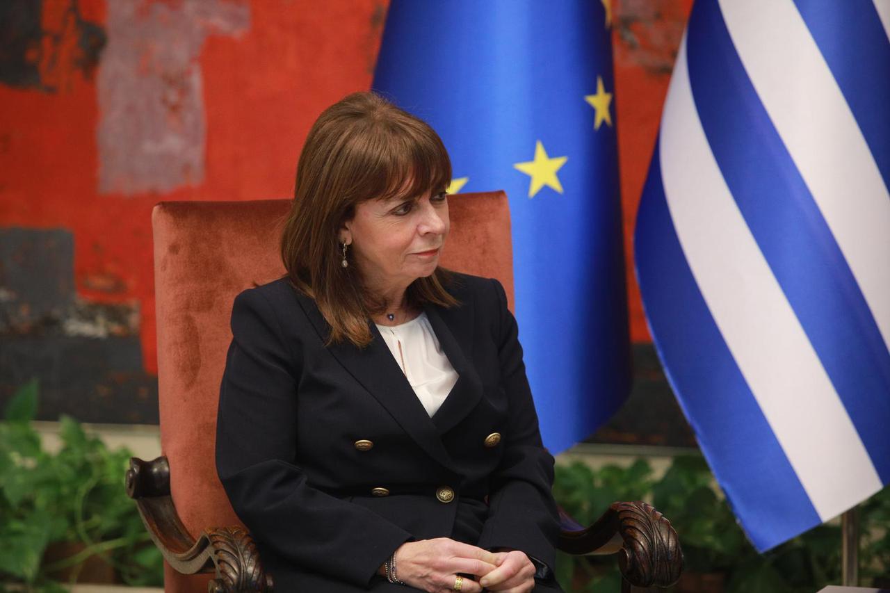 Beograd: Predsjednica Grčke Katerina Sakelaropoulou u službenom posjetu Republici Srbiji 